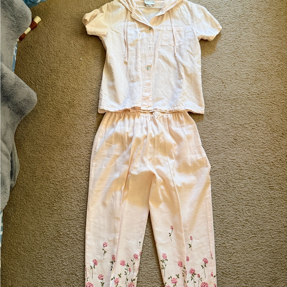 Pink Floral Set